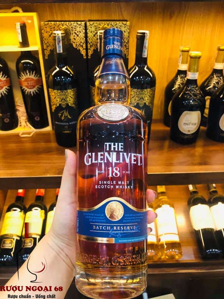 Rượu Glenlivet 18 Năm Batch Reserve Chai Đẹp