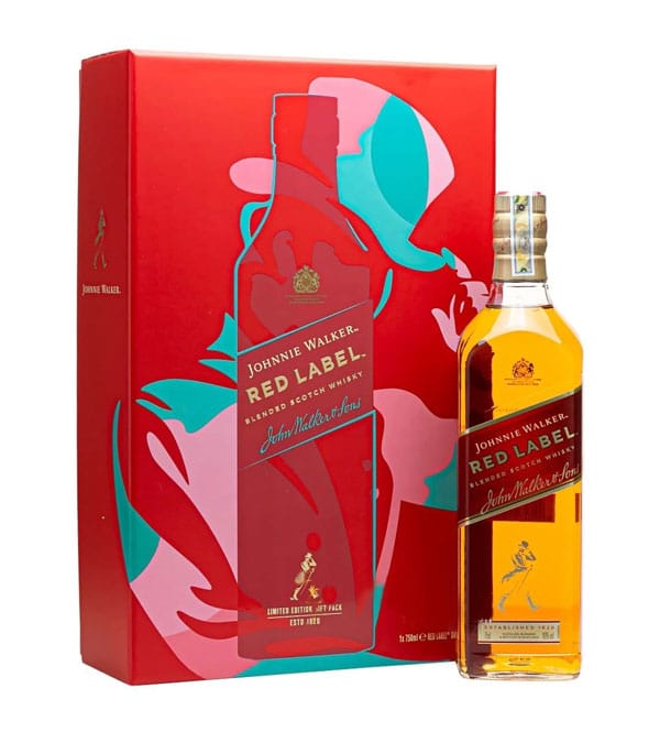 Rượu Johnnie Walker Red Label Hộp Quà 2022
