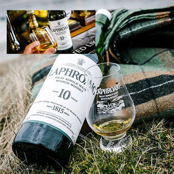 Rượu Laphroaig 10 Năm Than Bùn