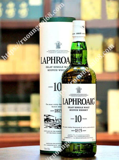 Rượu Laphroaig 10 Năm thực tế