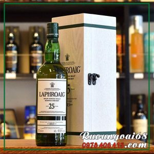 Rượu Laphroaig 25 Năm cao cấp
