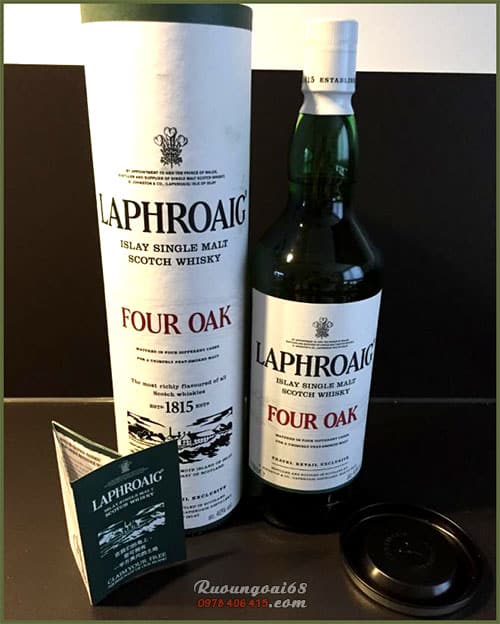 rượu laphroaig four oak nguyên hộp
