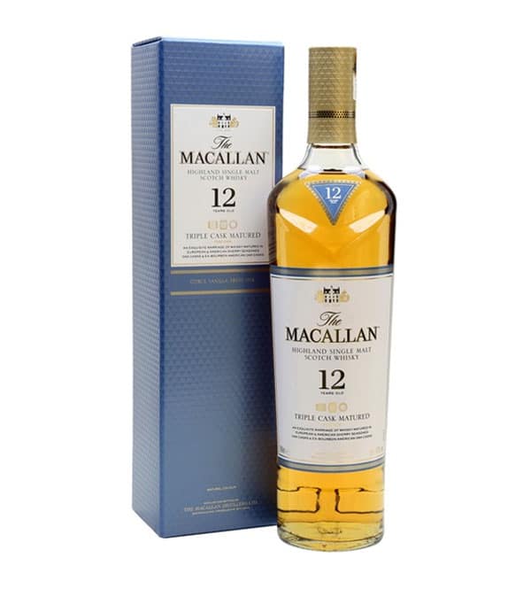 Rượu Macallan 12 Năm Triple Cask