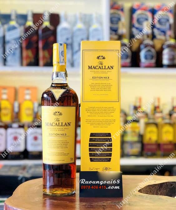 Rượu Macallan Edition No. 3