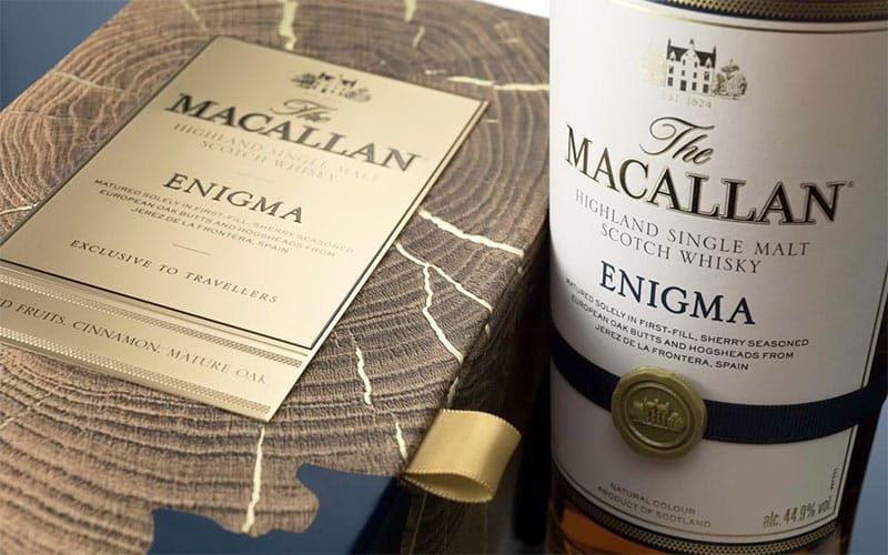 Rượu Macallan Enigma nhãn hiệu ưa thích