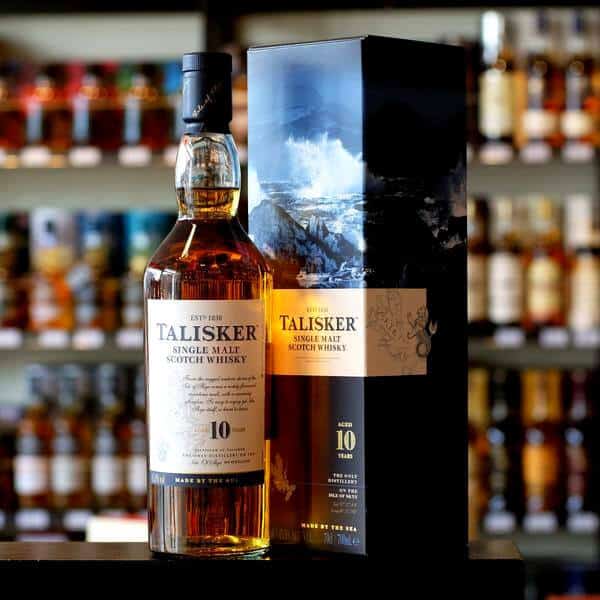 Rượu Talisker 10 Năm có hộp