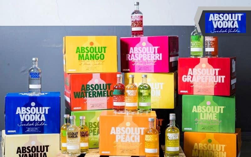 Rượu Vodka Absolut cac vi