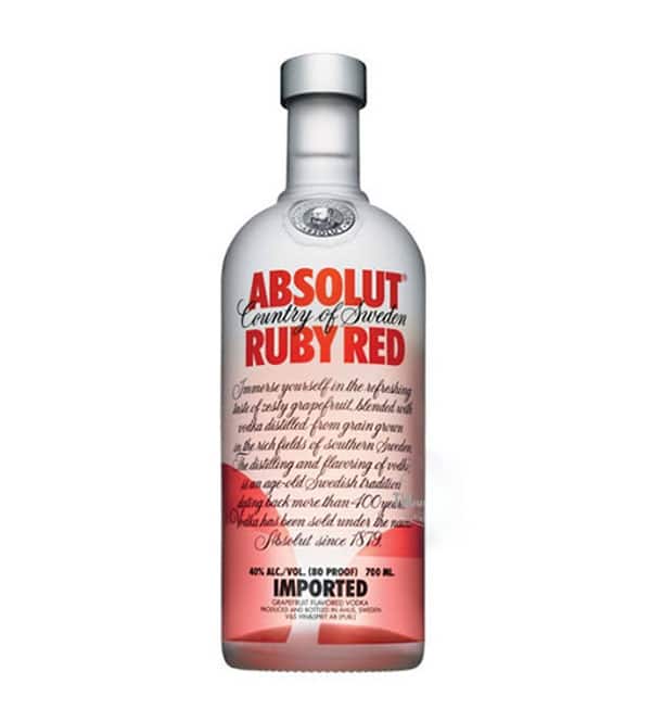Rượu Vodka Absolut Ruby Red