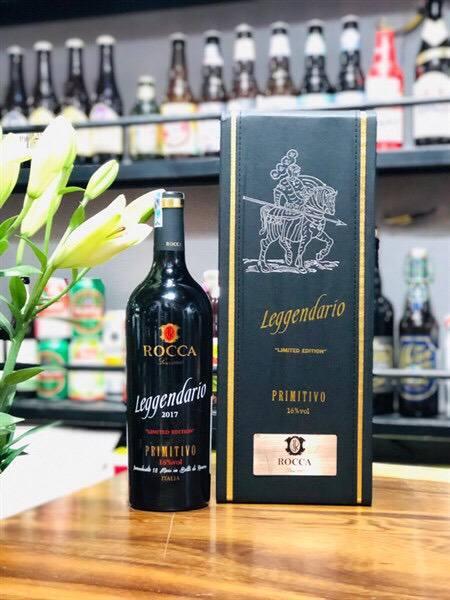 Vang Ý Rocca Leggendario Limited Edition 16% - Ảnh 3