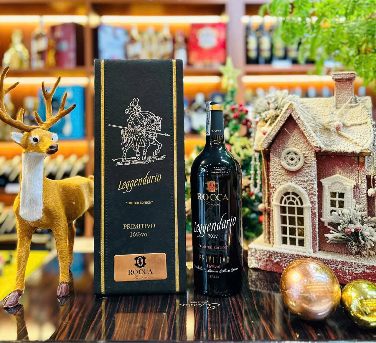 Vang Ý Rocca Leggendario Limited Edition 16% - Ảnh 4