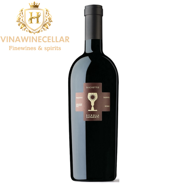Rượu Vang Ý Chén Thánh Cubardi Primitivo 18%